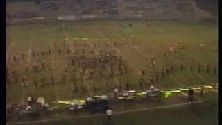 Clovis West Band and Color Guard Field Show  1992 [upl. by Rettig]