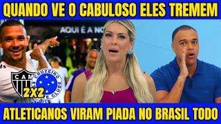 quotATLETICO SO TEM PIPOQUEIROquot CORRE FRANGO A RAPOSA VEM AI  CRUZEIRO 2X2 ATLETICO  JOGO ABERTO [upl. by Sherry]