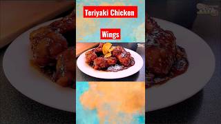 Teriyaki Chicken wings ☺️ teriyaki teriyakisauce youtubeshort [upl. by Nylodnarb]