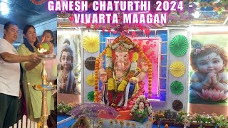 Ganesh Chaturthi 2024  VIVARTA MAAGAN  Day 1 kairawangkhem [upl. by Adnale]