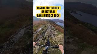 THIS MTB NATURAL TRAIL WAS FLAT OUT FAST WITH TECHY LINE CHOICES 🚀🚀 Keswick Lake District mtb [upl. by Eillime]