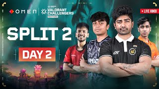 HINDI OMEN Valorant Challengers South Asia 2024  Split 2  Day 2 [upl. by Adnesor]