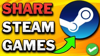 How To Create Steam Family amp Share Games  UPDATED 2024 [upl. by Anahsit]