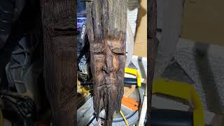 Wood Spirit Carving [upl. by Sass]