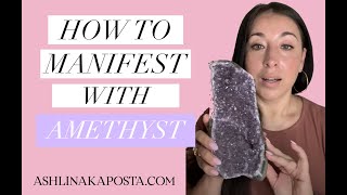 How to manifest with Amethyst crystals [upl. by Beka]