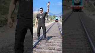 GTA V THOMAS THE TRAIN VS RAMS shorts [upl. by Badger]