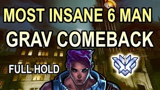 MOST INSANE 6 MAN GRAV COMBO  FULL HOLD KINGS ROW  SPREE S6 [upl. by Merrow]