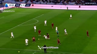 Amazing 🔥 Alexis Saelemaekers Goal AS Roma Vs Lecce 10 All Goals Analysis amp Extended Highlights [upl. by Octavie]