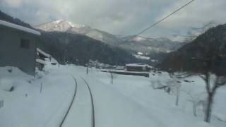 HD前面展望長良川鉄道 美濃白鳥→北濃  Nagaragawa railway [upl. by Oniliuqnart]