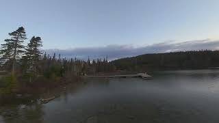 Tippings Pond Massey Drive Newfoundland seen from birds eye view [upl. by Cown617]