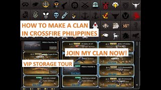 How to Make a New CLAN in CrossFire Philippines October 2020 Step By Step Process Join my Clan Now [upl. by Edmonda]