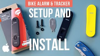 Setting up the Knog Scout Bike Alarm and Tracker [upl. by Oicaroh]