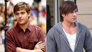 Zac Efron Revives 2010s SideSwept Bangs While Filming New Movie in Los Angeles [upl. by Rowen]