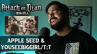 Attack on Titan quotYouSeeBIGGIRLTT Apple Seed X Vogel Im Käfigquot Epic Cover  Feat Hurakion [upl. by Alyson]