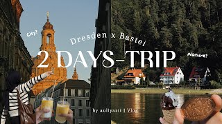 Exploring Dresden amp Bastei  City amp Nature  Travel VlogGermany [upl. by Fretwell]