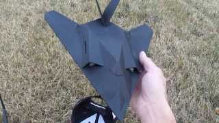 Micro F117 Stealth Fighter RC Jet for Pdf plans foamconceptjetscom [upl. by Ahsile]