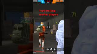 Trolling master player with degart freefire foryou raistar [upl. by Meerek]