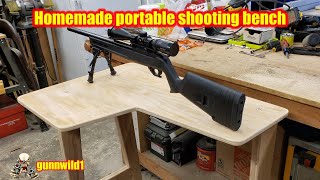 Homemade portable shooting bench [upl. by Codee190]