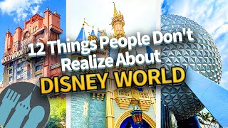 12 Things People Dont Realize About Disney World [upl. by Magnien839]