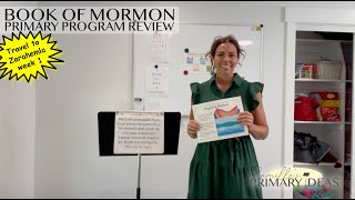 Book of Mormon Primary Program Singing Time Review Week 1 [upl. by Guy]