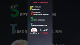 TYPES OF EMBOLISM [upl. by Ginzburg]