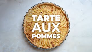 TARTE AUX POMMES Tarte alsacienne aux pommes recette facile à faire [upl. by Itsrik]