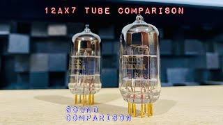 12AX7 tube comparison  JJ Electronic Electro Harmonix and Gold Lion [upl. by Anaujik]