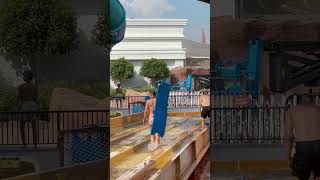 🌞Best Water Park in The World Aqua Park Hot Day🏝️ waterpark aquapark waterslide [upl. by Philbrook]