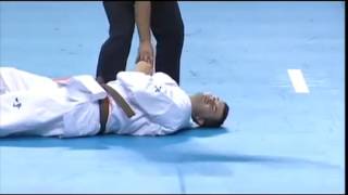 BRUTAL KYOKUSHIN KNOCKOUT OUT COLD [upl. by Topping432]