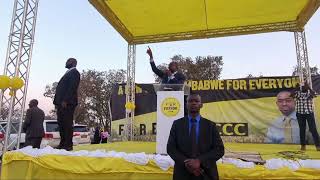 Chamisa Arrival And Full Speech At Domboshawa Cluster Rally SUBSCRIBE [upl. by Wood]