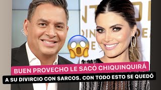 Tras divorciarse de Daniel Sarcos con todo este dinero se quedó Chiquinquirá Delgado [upl. by Irv]