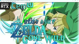 5K Zelda GONE WILD  Combat contre un Lithorok Ainé  Mont Géminés Nord  BotW blueazur [upl. by Airdnna]