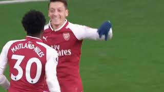 Mesut Özil Goal vs Newcaslte United 16122017 HD [upl. by Deeraf]