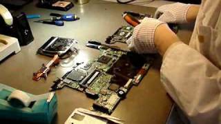 Reparation demontage PC portable HP DV 9000 Partie 66 [upl. by Villada]