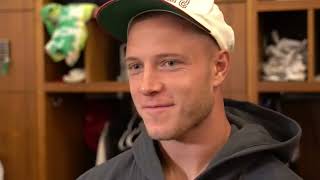 Christian McCaffrey Week 2 interview 49ers Rams ready [upl. by Inram]