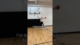 How do I dunk better 🤦🏻 basketball dunk shorts nba [upl. by Rubenstein]