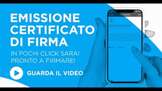 Firma digitale emissione del certificato ed 2024 [upl. by Ott486]