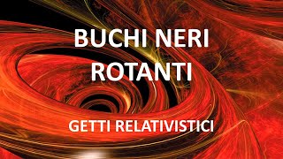 Buchi neri rotanti e getti astrofisici [upl. by Regine579]