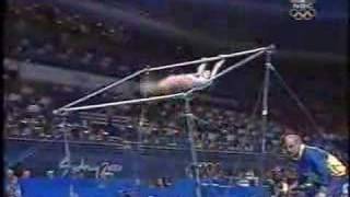 Andreea Raducan  2000 Olympics AA  Uneven Bars [upl. by Mohorva]