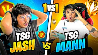 Tsg Jash Challenged Tsg Mann😱  Most Intense Match Ever  Free Fire History⏰  Garena Free Fire [upl. by Rebmit]