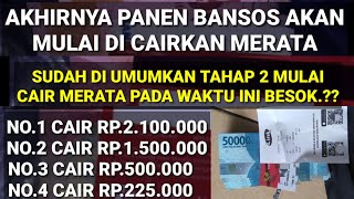 INFO PENCAIRAN PKH TAHAP 2 BERSIAP2 PANEN BANTUAN SALDO MASUK DI KKS ANDA CAIR BERAPA CEK DI SINI [upl. by Arbas738]