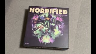 TDG Horrified World of Monsters unboxing with Ray [upl. by Susy]