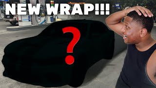 REVEALING MY FULL CUSTOM WRAP ON MY DODGE CHARGER HELLCAT WIDEBODY [upl. by Pugh]