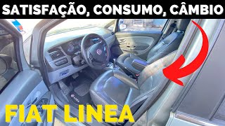 Fiat Linea Absolute Dualogic 19  Feedback de SATISFAÇÃO CONSUMO E CÂMBIO [upl. by Sonny]