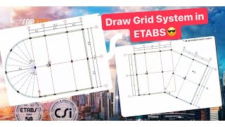 ETABS Coordinate and Grid system Explained Tips and Tricks for Efficient Modeling [upl. by Sower]