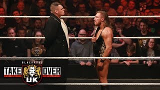 WALTER debuts by crashing Pete Dunnes victory celebration NXT UK TakeOver Blackpool WWE Network [upl. by Eedrahc]