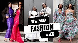 NEW YORK FASHION WEEK VLOG  FASHION SHOWS PRESENTATIONS AND LOTS OF FUN IN BETWEEN  THE YUSUFS [upl. by Ayouqes861]