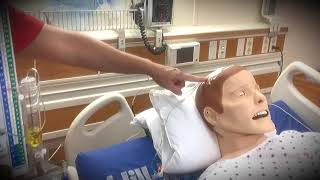 External Ventriculostomy Drain EVD Assessment Demonstration [upl. by Assyral]