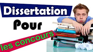 La bonne Méthodologie de la dissertation pour les concours administratifs recrutement  master LP [upl. by Aicillyhp99]