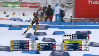 Biathlon WM Massenstart der Männer in Nove Mesto 2013 [upl. by Ibot720]